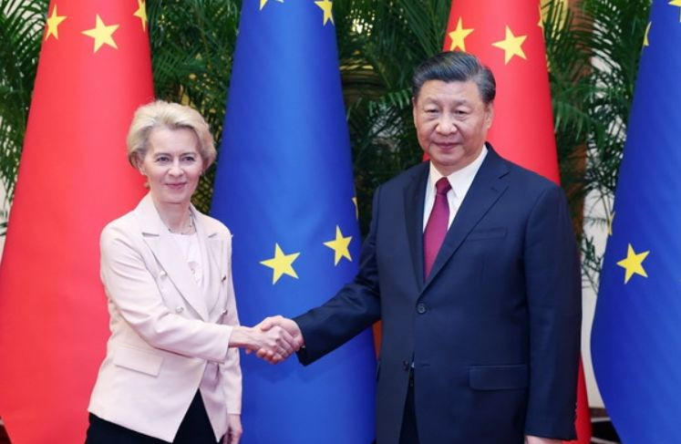 სი ძინპინი, ურსულა ფონ დერ ლაიენი და ანტონიო კოშტა ჩინეთში შეხვედრას გამართავენ