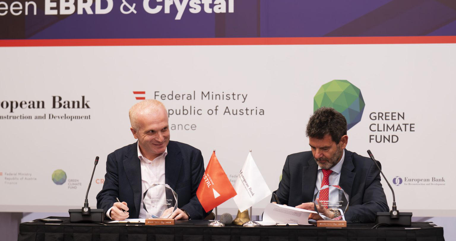 EBRD „კრისტალთან“ თანამშროლობას იწყებს საქართველოში კერძო სექტორის ხელშეწყობის მიზნით