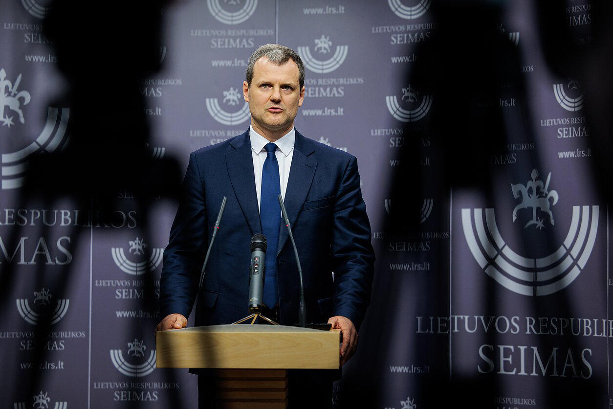ლიეტუვის პრემიერ-მინისტრმა გადადგომის შესახებ ოფიციალურად განაცხადა, რასაც მთავრობის გადადგომაც მოჰყვება