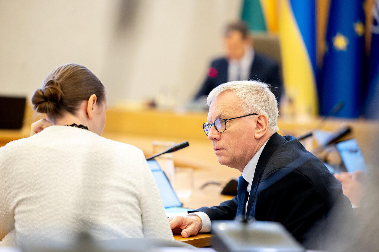 ლიეტუვის დროებით მთავრობას ქვეყნის ფინანსთა მინისტრი უხელმძღვანელებს