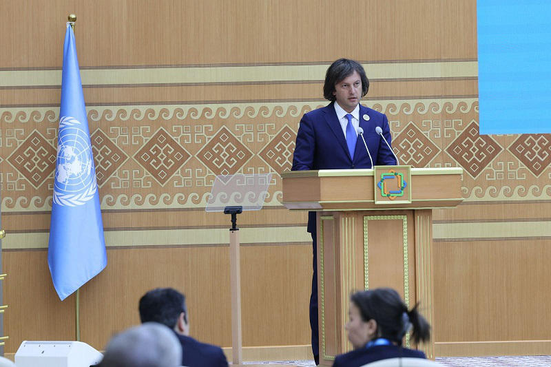 ირაკლი კობახიძე - დღეს ჩვენ ვემსახურებით ზღვაზე გასასვლელის არმქონე 8 ქვეყანას გლობალურ სავაჭრო მარშრუტებზე წვდომის მოსაპოვებლად, რაც დაკავშირებადობას, საიმედოობასა და ახალ შესაძლებლობებს სთავაზობს მათ