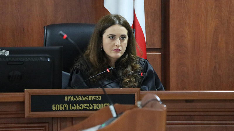 მოსამართლე ნინო სახელაშვილი მზია ამაღლობელს - შეგიძლიათ პრეზიდენტს შეწყალების თაობაზე მიმართოთ