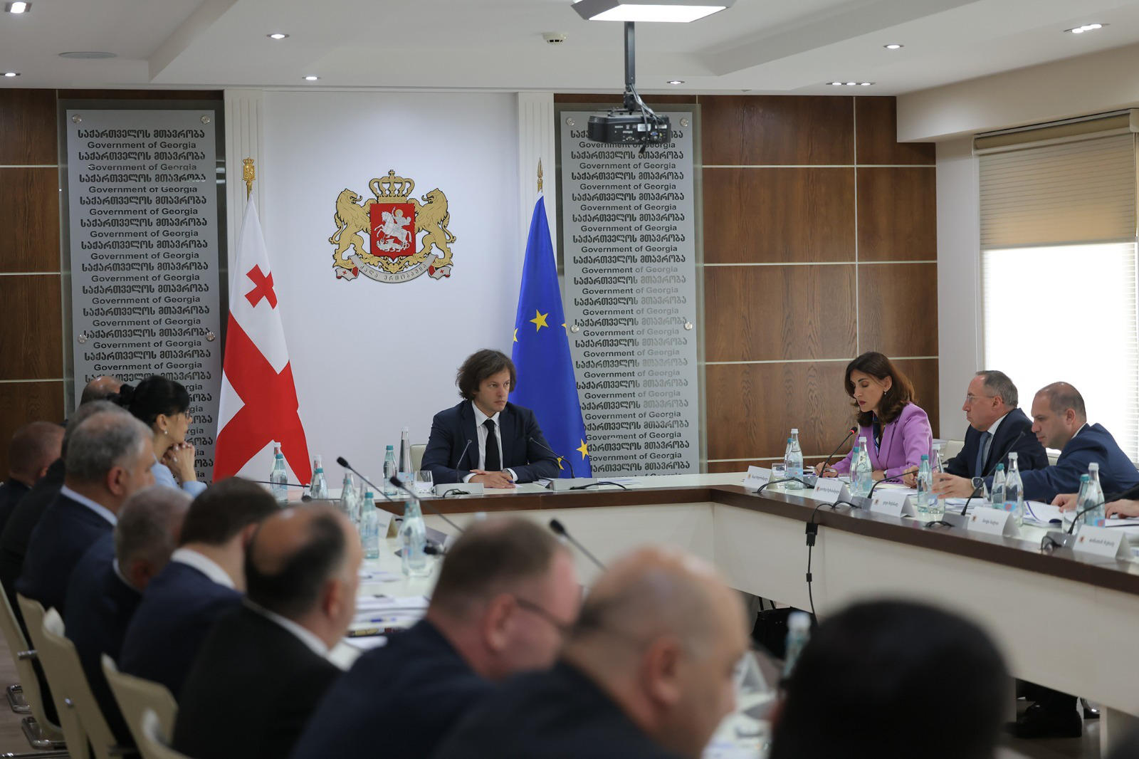 მთავრობის ადმინისტრაცია - საქართველოს ევროკავშირში ინტეგრაციის კომისიის სხდომაზე საქართველოს ევროკავშირში ინტეგრაციის 2024 წლის  სამოქმედო გეგმის შესრულების წლიური ანგარიში განიხილეს