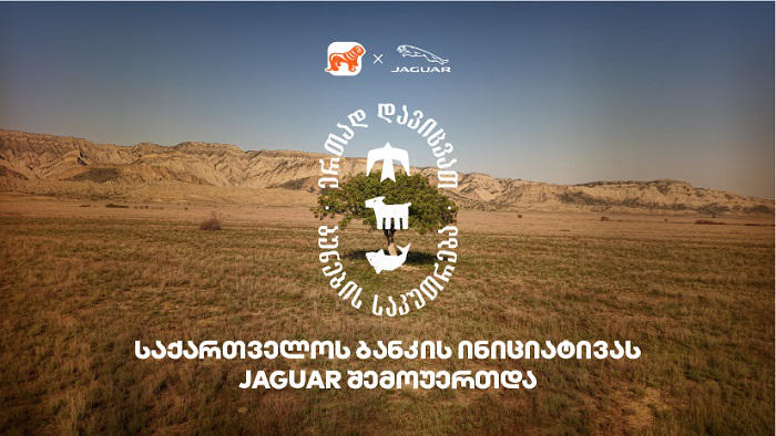ერთად დავიცვათ ბუნების საკუთრება - საქართველოს ბანკის და CNF-ის კამპანიაში Jaguar-იც მონაწილეობს