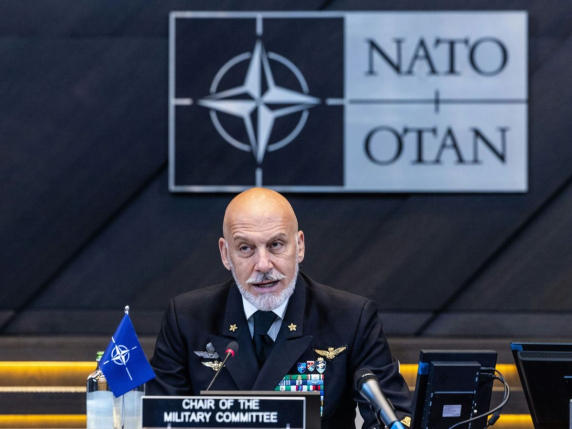 ნატო-ს სამხედრო კომიტეტის თავმჯდომარე - უკრაინაში უცხოური ჯარების განთავსებაზე საუბარი ნაადრევია