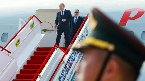 ვლადიმერ პუტინი ჩინეთში ჩავიდა