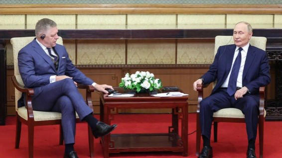 ვლადიმერ პუტინი რობერტ ფიცოს - თუ ცოცხალი ვარ, ეს უკვე კარგია