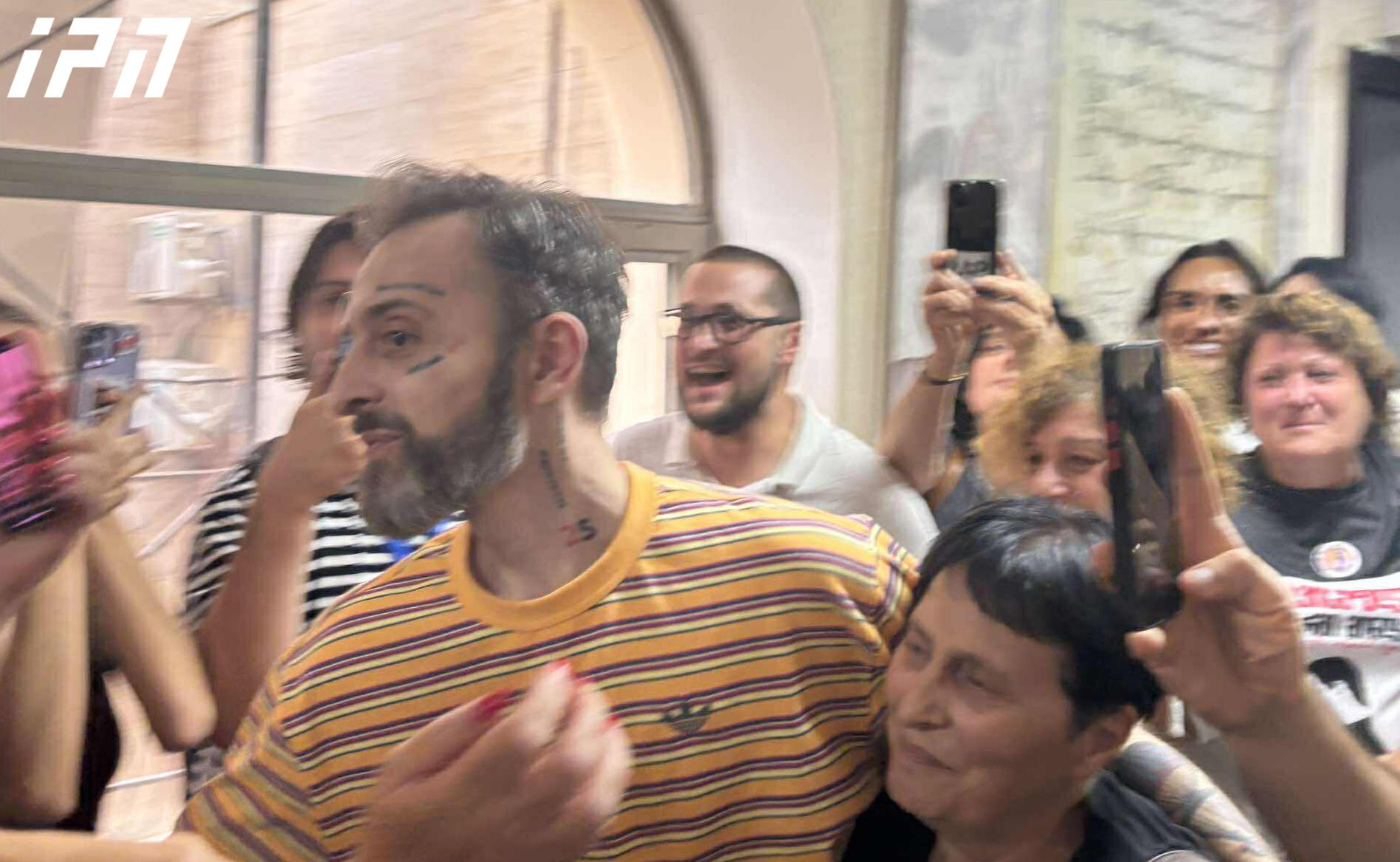 The judge found Nika Katsia innocent and released him from the courtroom