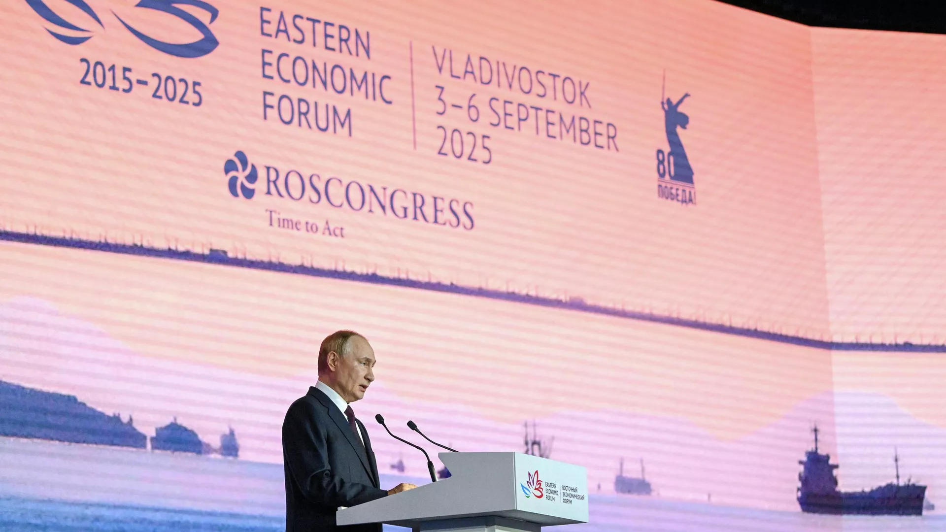 ვლადიმერ პუტინი  - არასდროს გვითქვამს უარი იმ ქვეყნებთან თანამშრომლობაზე, რომლებსაც ჩვენთან მუშაობა სურთ