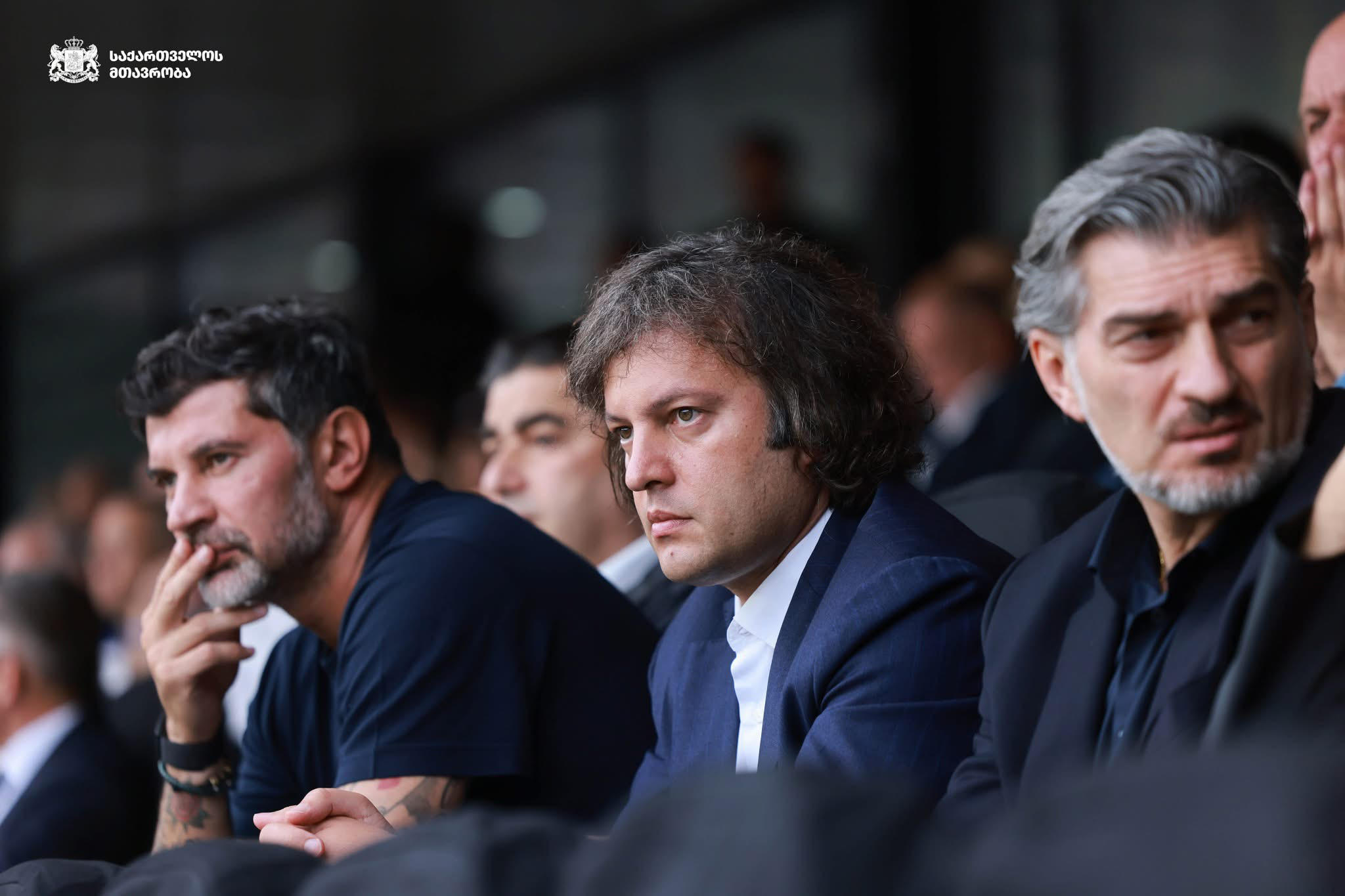 ირაკლი კობახიძე საქართველოსა და ბულგარეთის ეროვნული ნაკრებების თამაშს დაესწრო