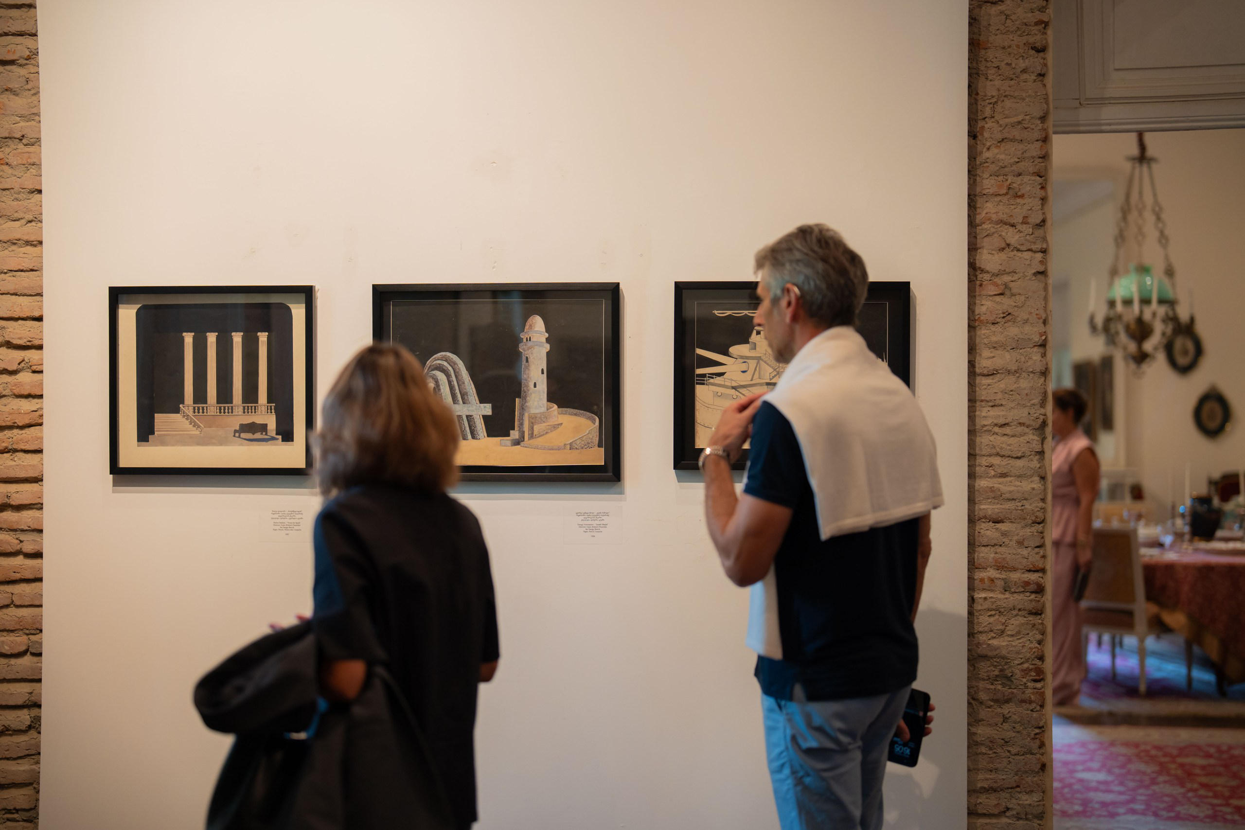 წინანდალი ქართული სცენოგრაფიის რეფორმატორის, ირაკლი გამრეკელის ნამუშევრების გამოფენას მასპინძლობს