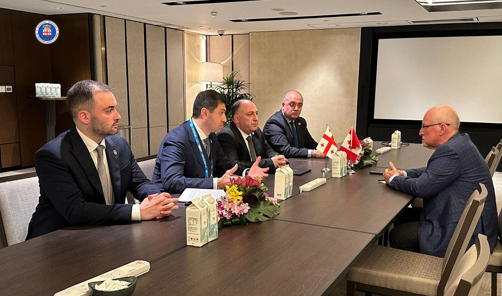 საქართველოს გენერალურმა პროკურორმა გიორგი გვარაკიძემ კანადის მთავარ პროკურორთან ჯორჯ დოლჰაისთან შეხვედრა გამართა