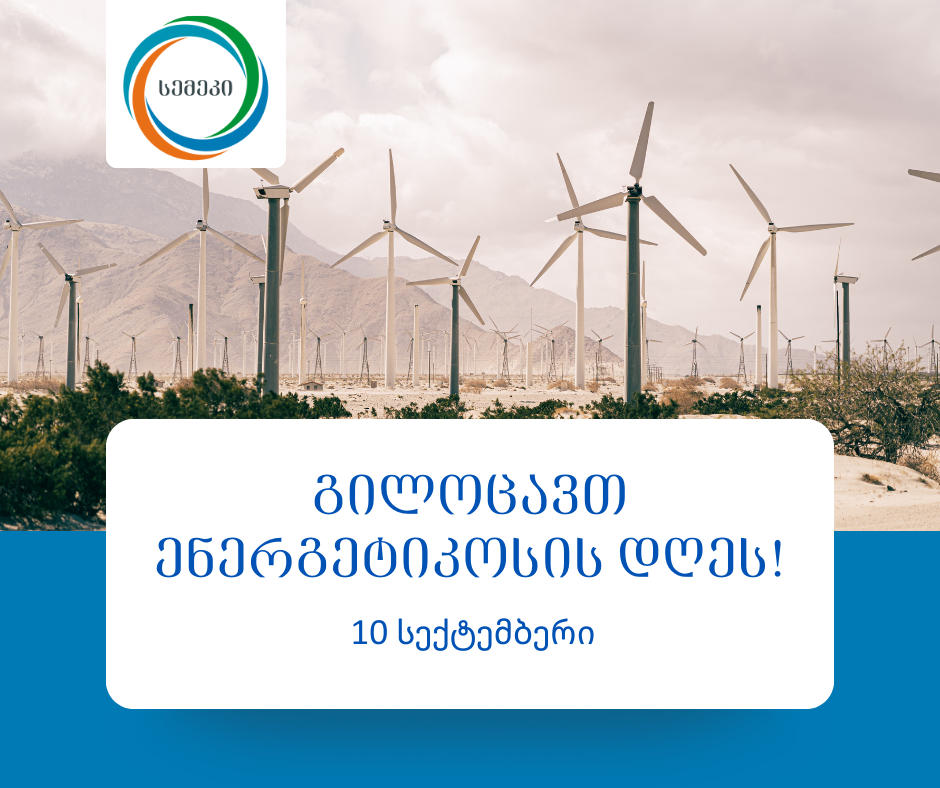 სემეკ-ის თავმჯდომარე დავით ნარმანია ენერგეტიკოსებს პროფესიულ დღეს ულოცავს