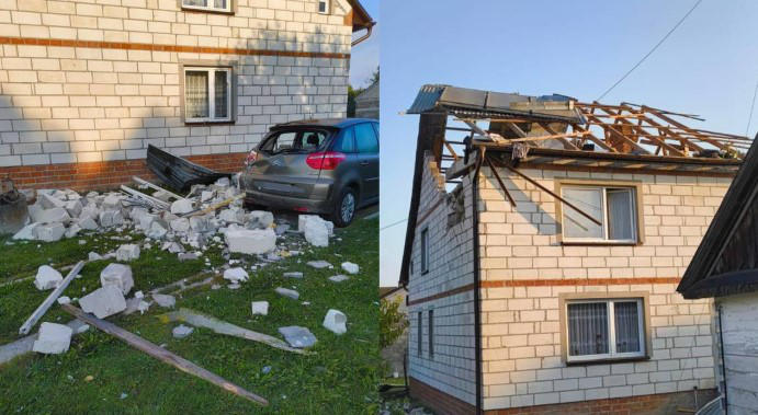 Польские СМИ – Российский дрон повредил жилой дом на территории страны