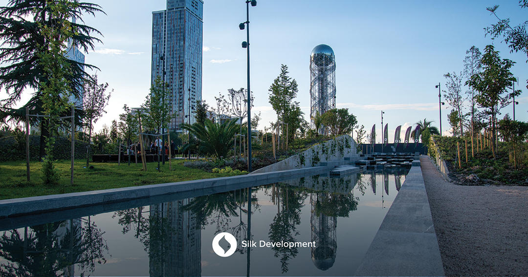 „სილქ როუდ ჯგუფმა“ ბათუმში მუნიციპალური პარკის მოწყობა დაასრულა