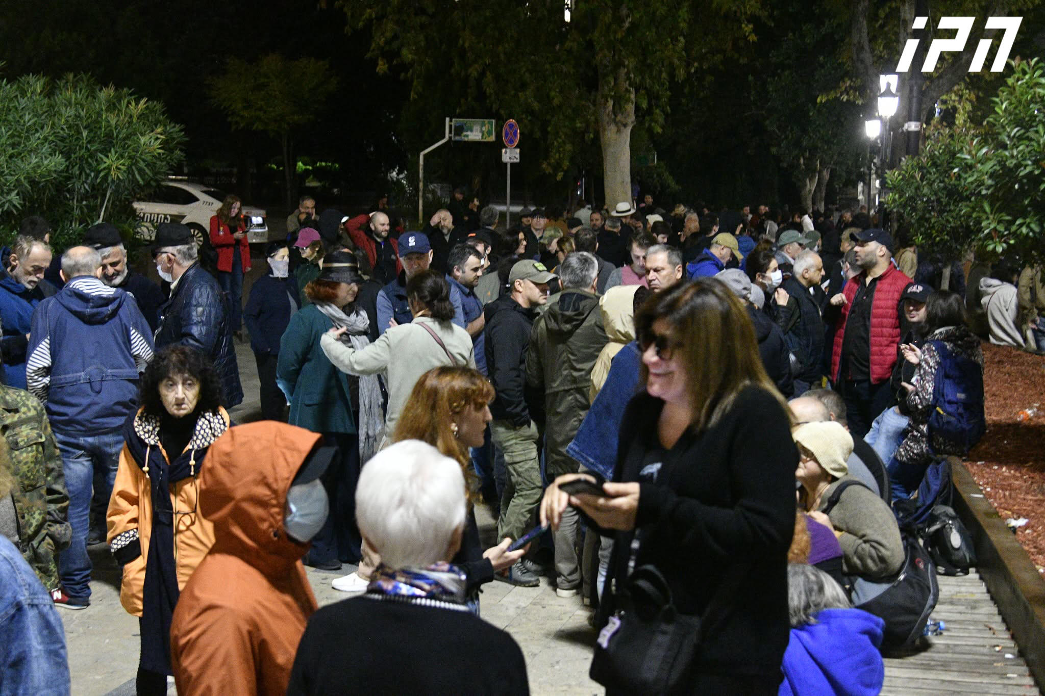 რუსთაველის გამზირზე საპროტესტო აქცია მიმდინარეობს