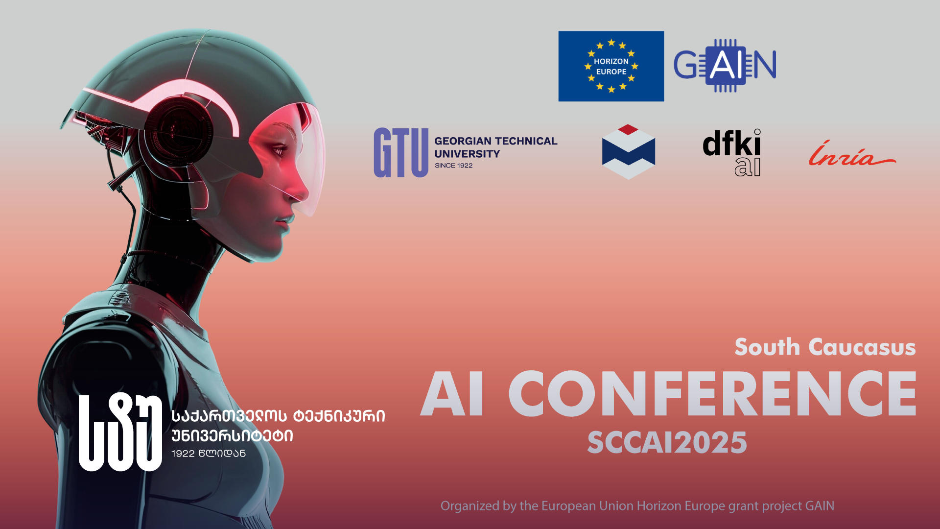 საქართველოს ტექნიკურ უნივერსიტეტში, „ჰორიზონტი ევროპის“ საგრანტო პროექტის  ფარგლებში, ხელოვნური ინტელექტის შესახებ სამხრეთ კავკასიის კონფერენცია მიმდინარეობს