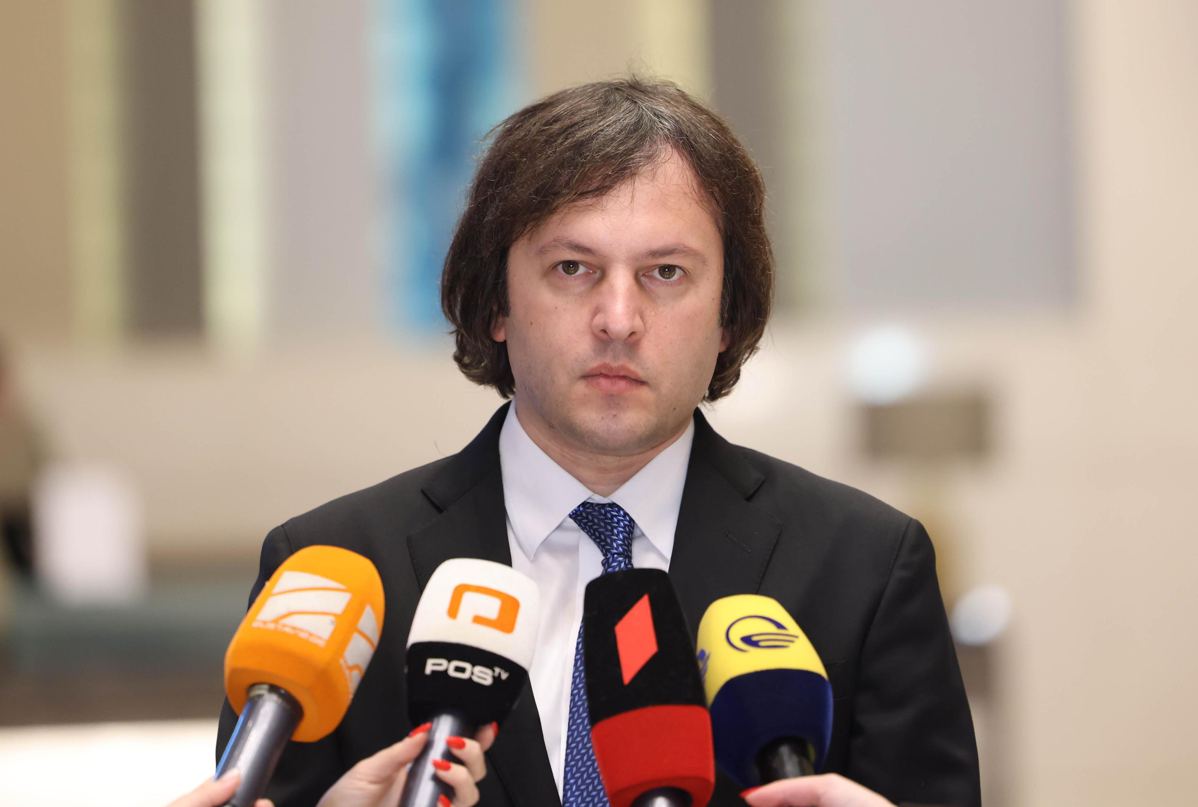 Irakli Kobakhidze on the opposition: There are two weeks left before the elections, some are in America, some in Brussels, some in Berlin, when we say that they are pursuing foreign interests, they are surprised - Wilson and the National Movement are agents of the "deep state"