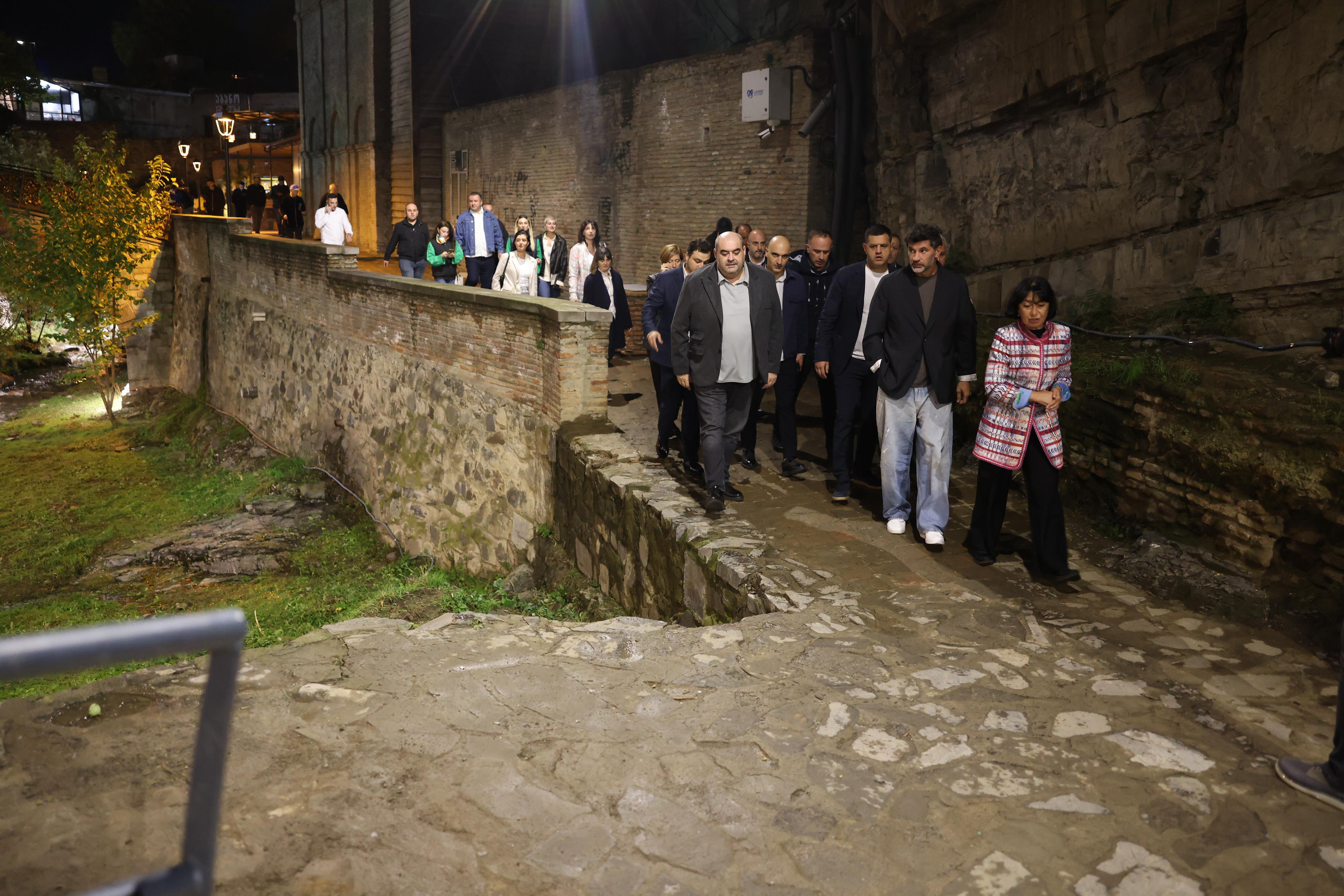 ლეღვთახევში ქვათაცვენის შემაკავებელი ღონისძიებები დასრულდა