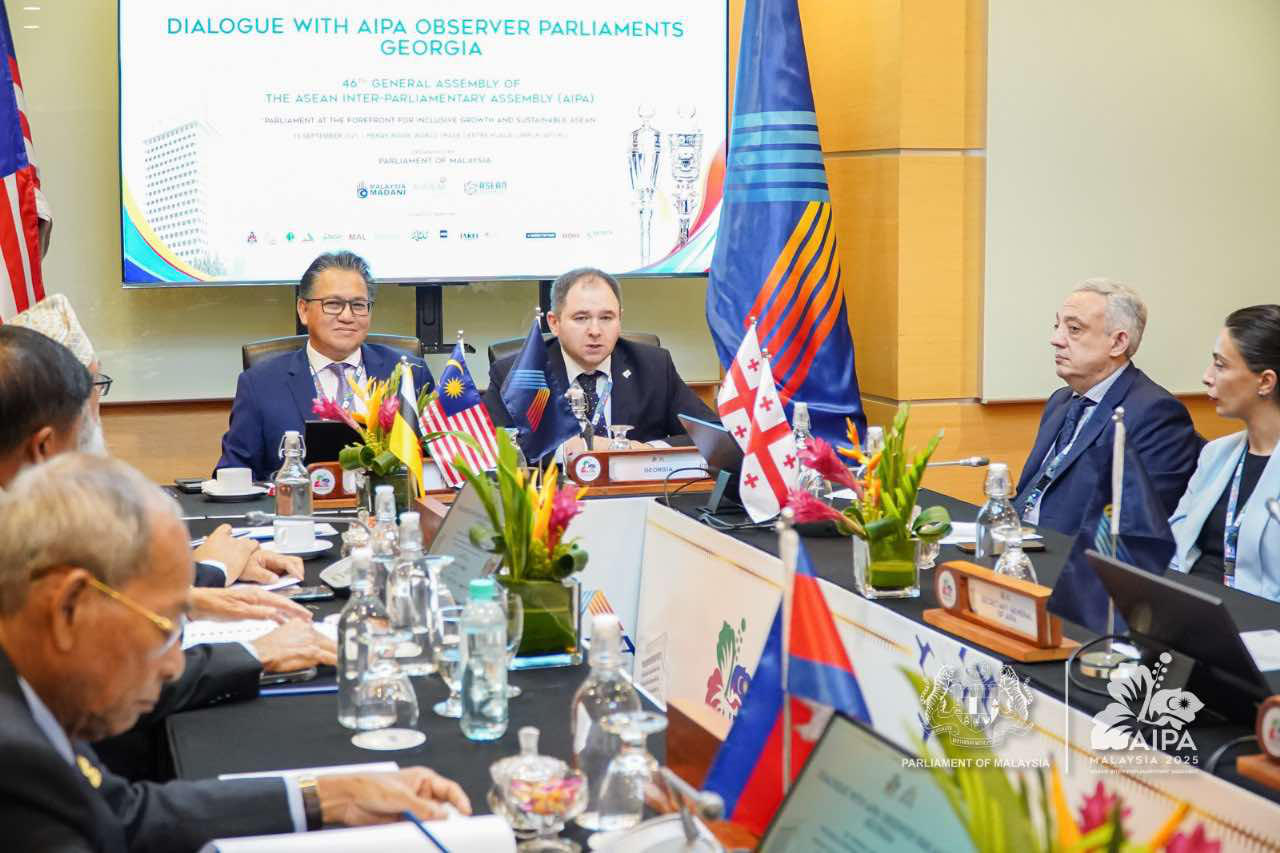 სამხრეთ აღმოსავლეთ აზიის ქვეყნების საპარლამენტო ასამბლეაში საქართველოს შესახებ მოსმენა გაიმართა