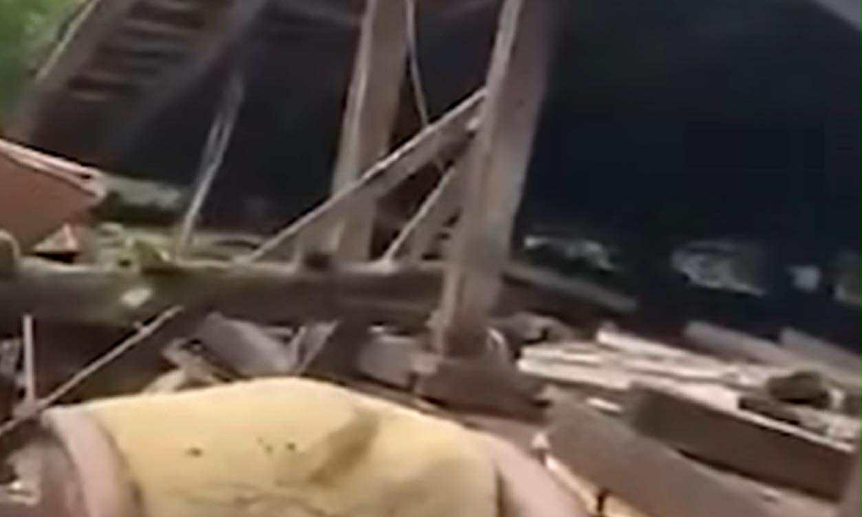 ქედაში მეწყერის ჩამოწოლის შედეგად საცხოვრებელი სახლი დაინგრა - დაშავდა ორი ადამიანი