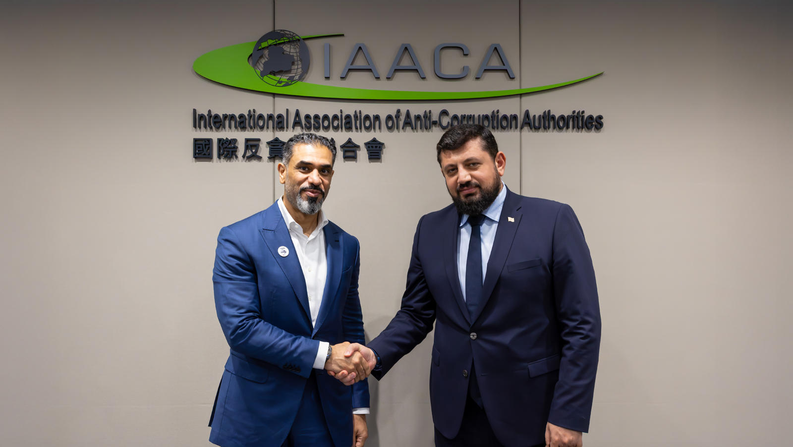 რაჟდენ კუპრაშვილი არაბთა გაერთიანებული საამიროების ანგარიშვალდებულების სამსახურის ხელმძღვანელს, ჰუმაიდ ობაიდ აბუშიბსს შეხვდა