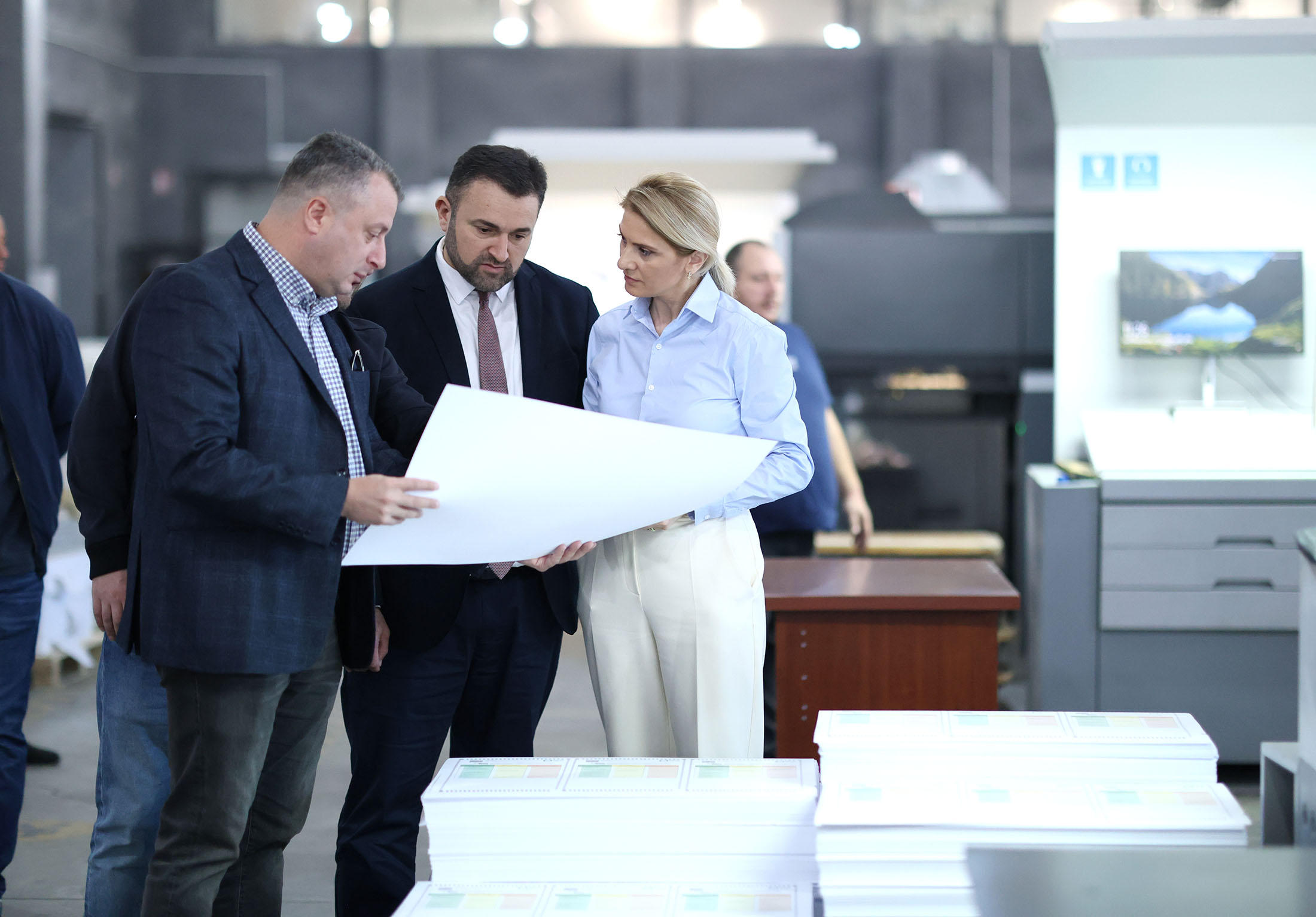 ცესკო - 4 ოქტომბრის არჩევნებისთვის ბიულეტენების ბეჭდვის პროცესი მიმდინარეობს