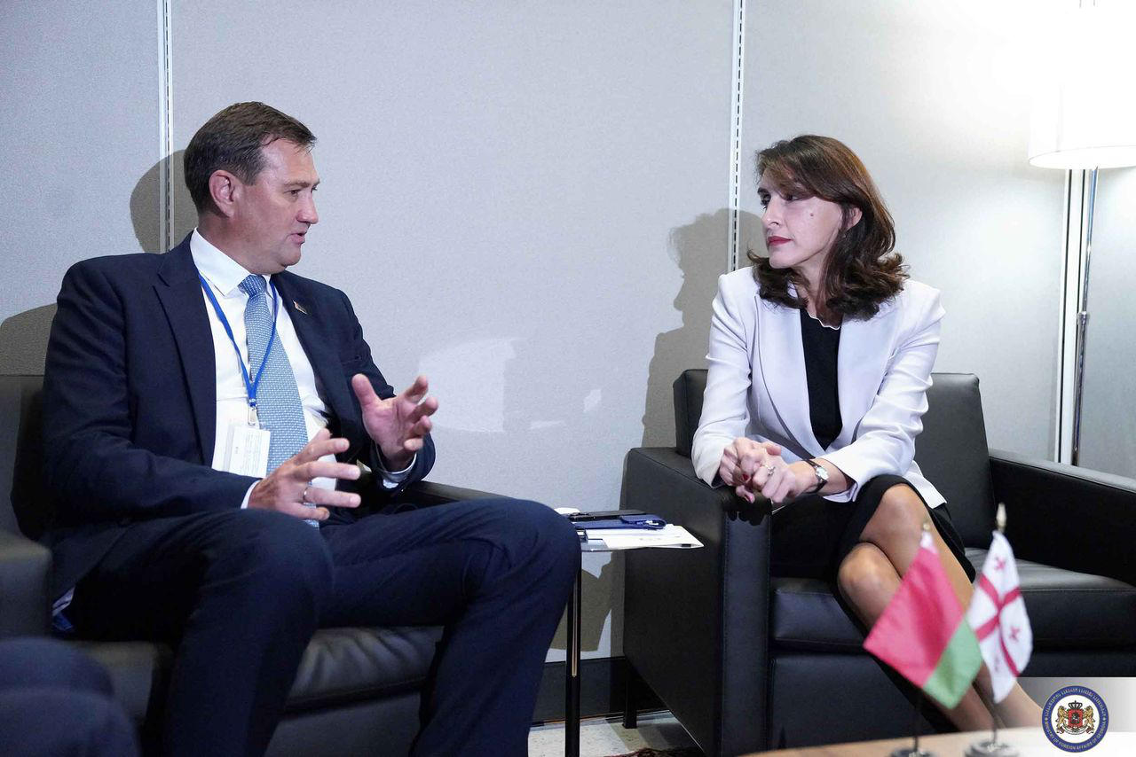 საგარეო საქმეთა სამინისტრო მაკა ბოჭორიშვილისა და ბელარუსის საგარეო საქმეთა მინისტრს შორის შეხვედრაზე ინფორმაციას ავრცელებს