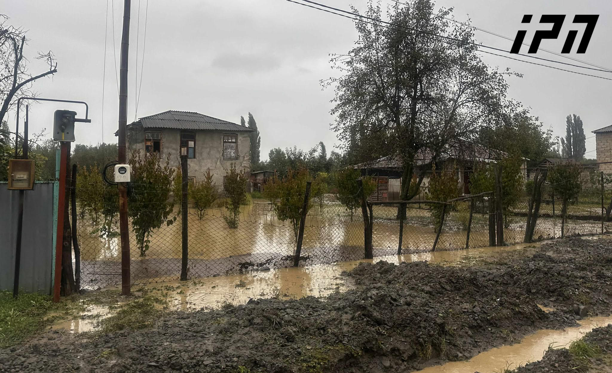 Непогода создала проблемы в Лагодехи – В результате разлива реки Кабали затоплены жилые дома и дорога Лагодехи-Кабали-Гурджаани