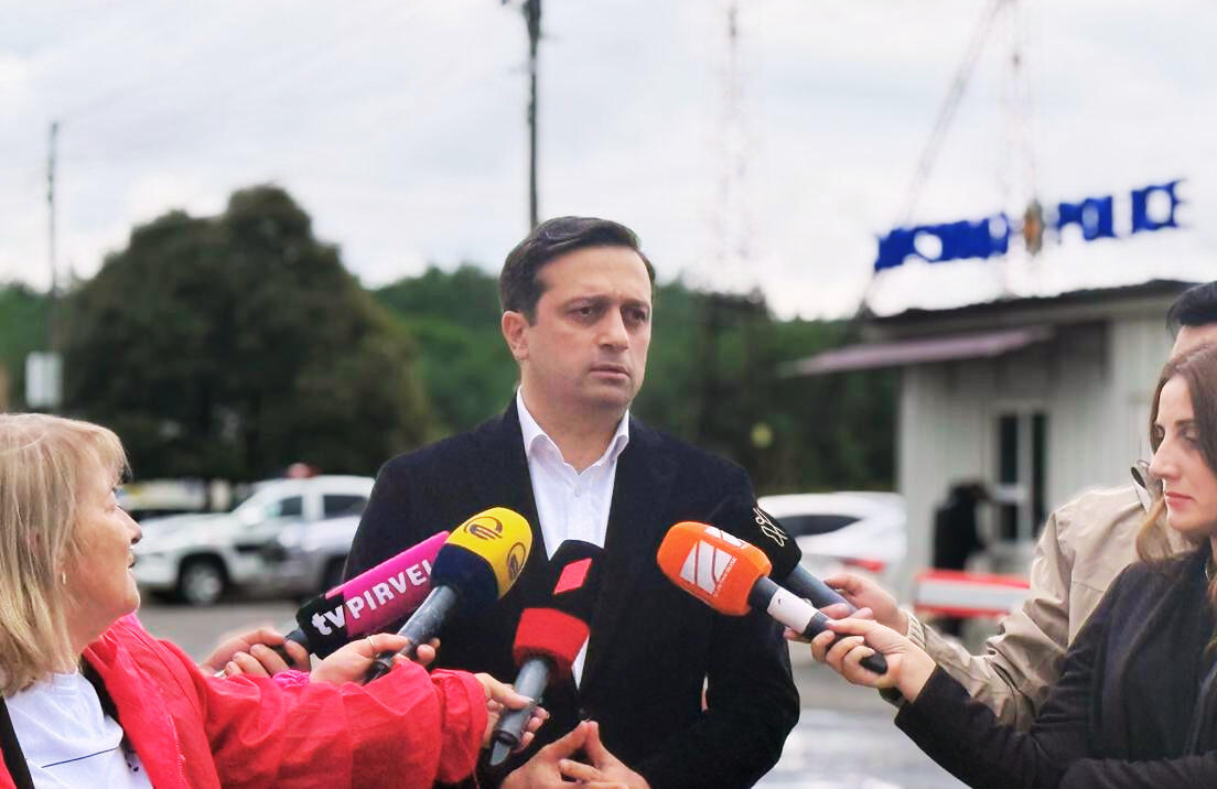 სოხუმის დაცემის დღესთან დაკავშირებით სახალხო დამცველი ენგურის ხიდთან მივიდა