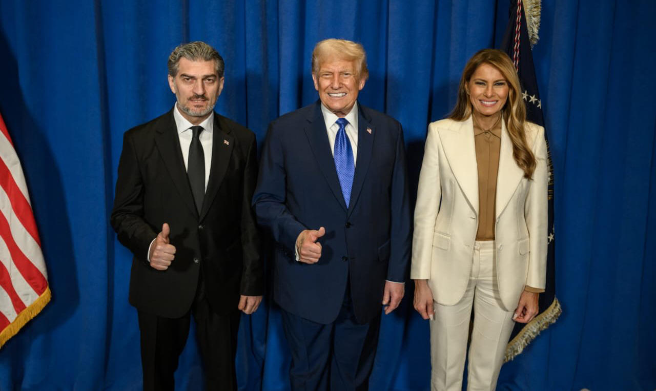 მიხეილ ყაველაშვილი დონალდ ტრამპისა და მელანია ტრამპის სახელით გამართულ ვახშამს დაესწრო
