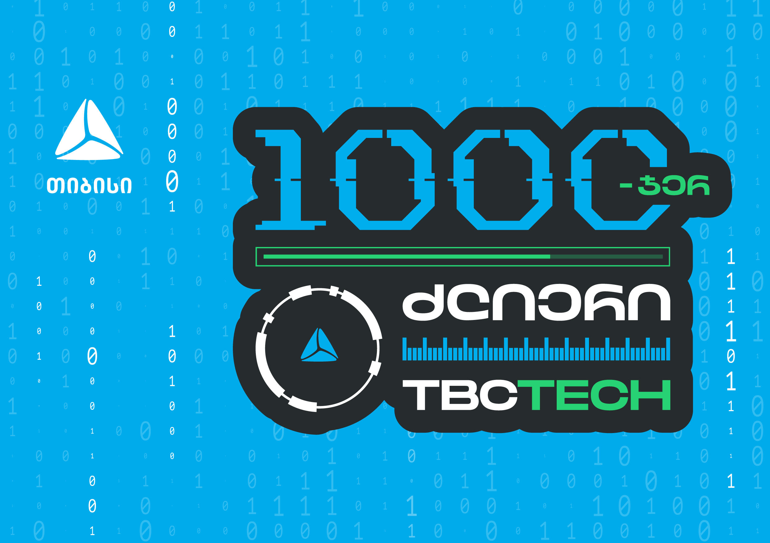 თიბისი ტექი - უკვე 1000 თანამშრომელი