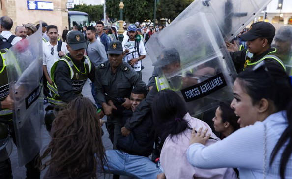 მაროკოში ანტისამთავრობო აქციებზე დემონსტრანტებსა და სამართალდამცველებს შორის შეტაკებები მოხდა
