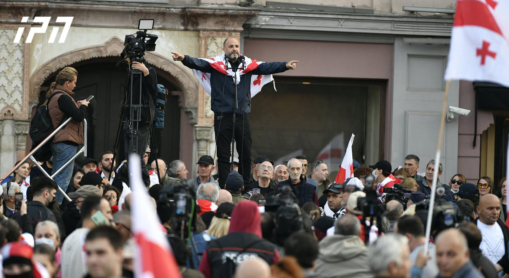 ირაკლი ნადირაძე - ჩვენ არ მოვსულვართ სასეირნოდ, საცეკვაოდ, სიმღერების მოსასმენად, მოვუწოდებ ივანიშვილს, არ გაბედო დაპირისპირება, ეს ხალხი გამარჯვების გარეშე არ წავა! - ხვალიდან ყველა პოლიტიკური პატიმარი თავისუფალი უნდა იყოს