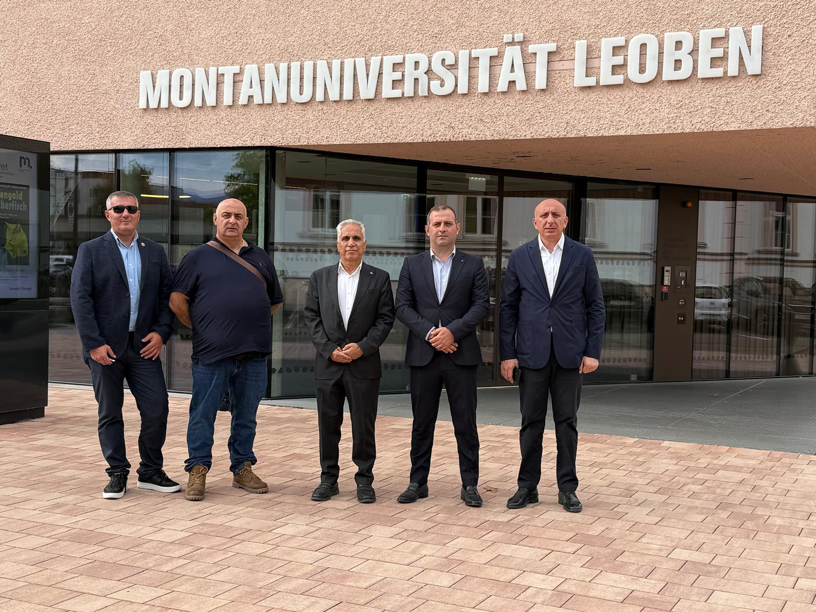 “არემჯის” ვიზიტი ლეობენის სამთო უნივერსიტეტსა და ერცბერგის საბადოზე