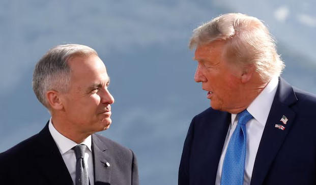 Reuters - დონალდ ტრამპი დღეს მარკ კარნის შეხვდება