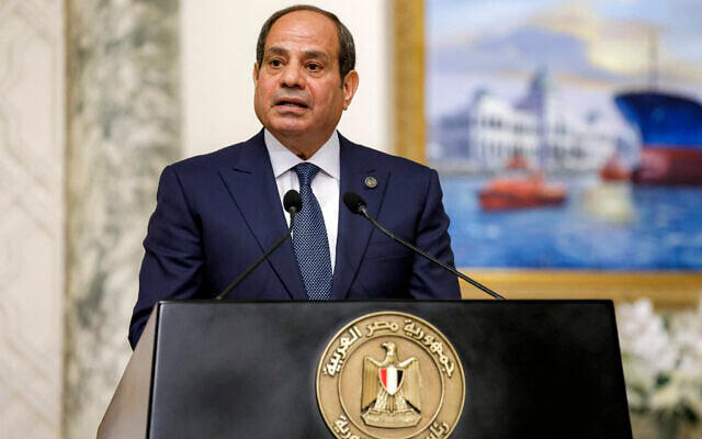 ეგვიპტის პრეზიდენტი - ღაზაში ომის დასრულების შესახებ მიმდინარე მოლაპარაკებების შესახებ დამაიმედებელი ინფორმაცია მივიღე