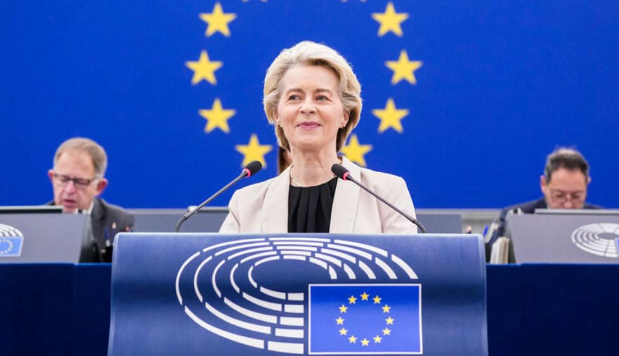 ევროპარლამენტმა ურსულა ფონ დერ ლაიენისთვის უნდობლობის გამოცხადებას მხარი არ დაუჭირა