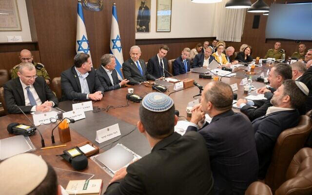 ისრაელის მთავრობამ ღაზას სექტორში ცეცხლის შეწყვეტისა და მძევლების გათავისუფლების შესახებ შეთანხმება დაამტკიცა