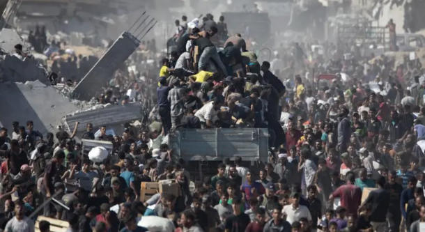 მედია - ღაზაში ჰუმანიტარული დახმარება შედის