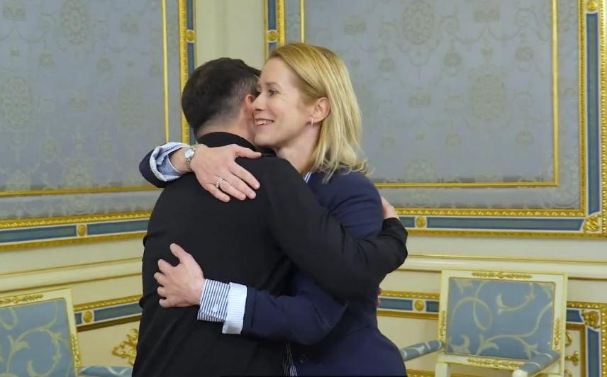 კაია კალასი ვოლოდიმირ ზელენსკის შეხვდა