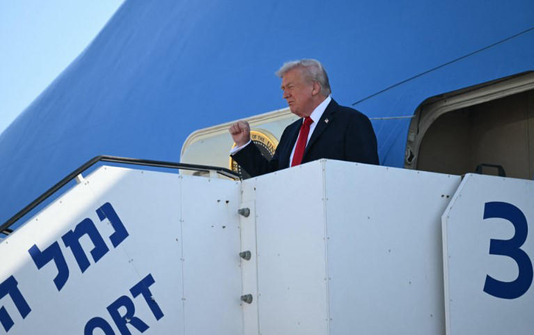 დონალდ ტრამპი ისრაელში ჩავიდა