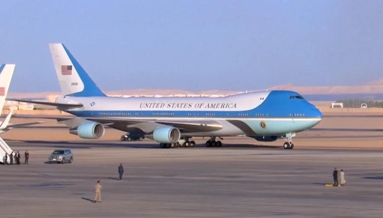 დონალდ ტრამპი ეგვიპტეში ჩავიდა