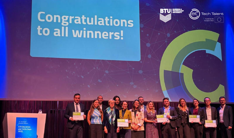 BTU Named Among Europe’s Top Three as “Trainer of the Year”