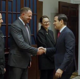 უკრაინის მთავრობის დელეგაცია ვაშინგტონში მარკო რუბიოს შეხვდა