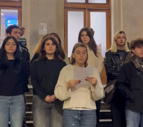 ილიას სახელმწიფო უნივერსიტეტის სტუდენტურმა მოძრაობამ 20 ოქტომბერს განათლების სამინისტროსთან აქცია დააანონსა
