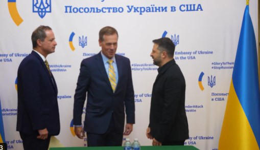 ვოლოდიმირ ზელენსკი Patriot-ის სისტემების მწარმოებელი კომპანიის წარმომადგენლებს შეხვდა