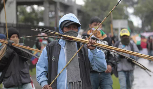 France 24 - კოლუმბიაში აშშ-ის საელჩოსთან საპროტესტო აქციაზე დაპირისპირების შედეგად 4 პოლიციელი დაშავდა