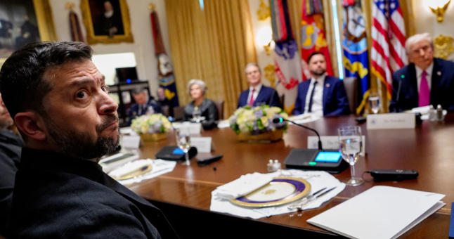 Axios - დონალდ ტრამპმა ვოლოდიმირ ზელენსკის განუცხადა, რომ ამ ეტაპზე Tomahawk-ების გადაცემას არ აპირებს - შეხვედრაზე არავინ ყვიროდა, თუმცა ტრამპი მკაცრი იყო