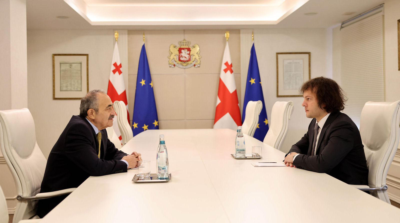 პრემიერ-მინისტრი გერმანიასა და ჩეხეთში საქართველოს ახლად დანიშნულ ელჩებს შეხვდა